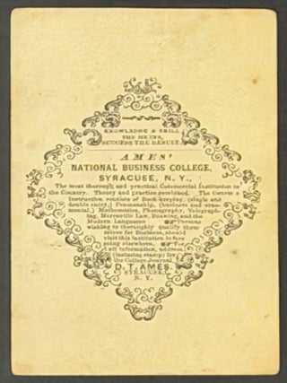 CARTE De VISITE [CDV]. 1863. Proclamation Emancipation Abraham Lincoln President United States