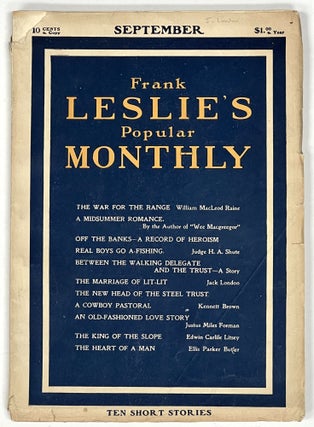 Item #10698 'The Marriage of Lit-Lit' in Frank Leslie's POPULAR MONTHLY. Jack . Raine London,...