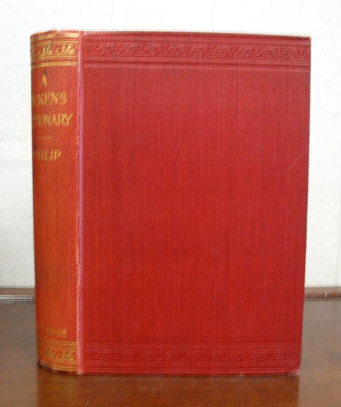 Item #1095.1 A DICKENS DICTIONARY. Charles. 1812 - 1870 Dickens, Alex. J. Philip.