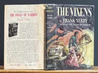 Item #12511 The VIXENS. Frank . Ward Yerby, Lynd - Jacket design