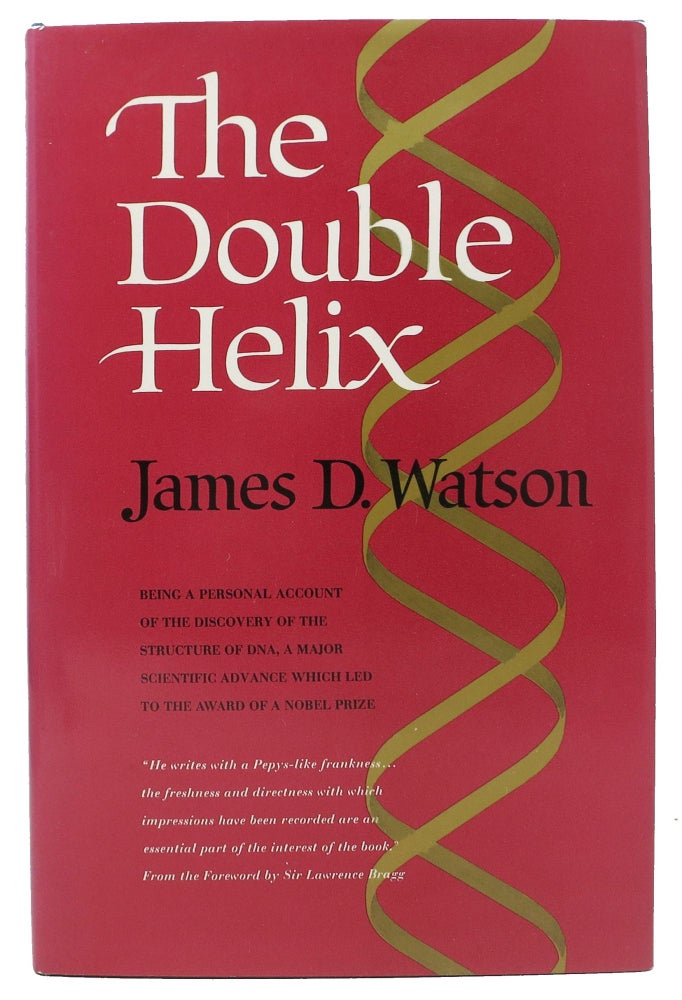 Item #12521.3 The DOUBLE HELIX. Being a Personal Account of the Discovery of the Structure of DNA. James D. Watson.