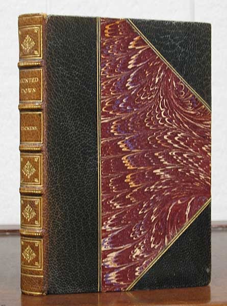 Item #13394.2 HUNTED DOWN: A Story. With Some Account of Thomas Griffiths Wainewright, the Poisoner. Extra-Illustrated. Charles Dickens, 1812 - 1870.