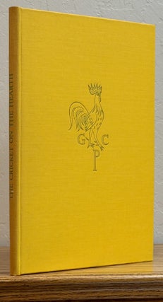 Item #13674.2 The CRICKET ON THE HEARTH. A Fairy Tale of Home. Introduction by Walter de la...