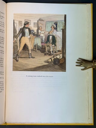 The CRICKET ON THE HEARTH. A Fairy Tale of Home. Introduction by Walter de la Mare.