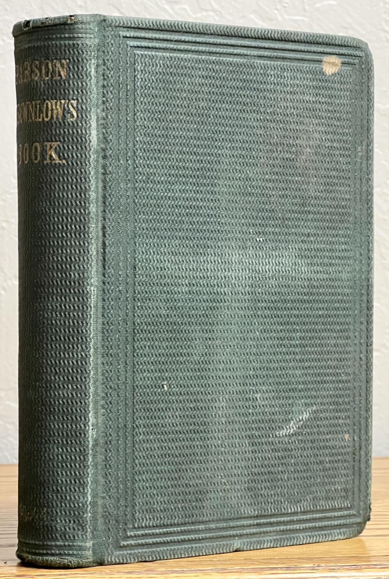 Brownlow, W. G. - SKETCHES Of The RISE, PROGRESS, And DECLINE Of SECESSION; With a Narrative of Personal Adventures Among the Rebels