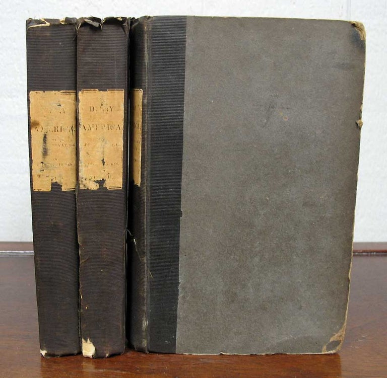 Item #13938 A DIARY In AMERICA, With Remarks on it Institutions. Capt . Litvack Marryat, Leon - Prior owner, Frederick 1792 - 1848.