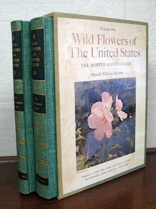 Item #14899 WILD FLOWERS Of The UNITED STATES. Volume One. The Northeastern States. From the...