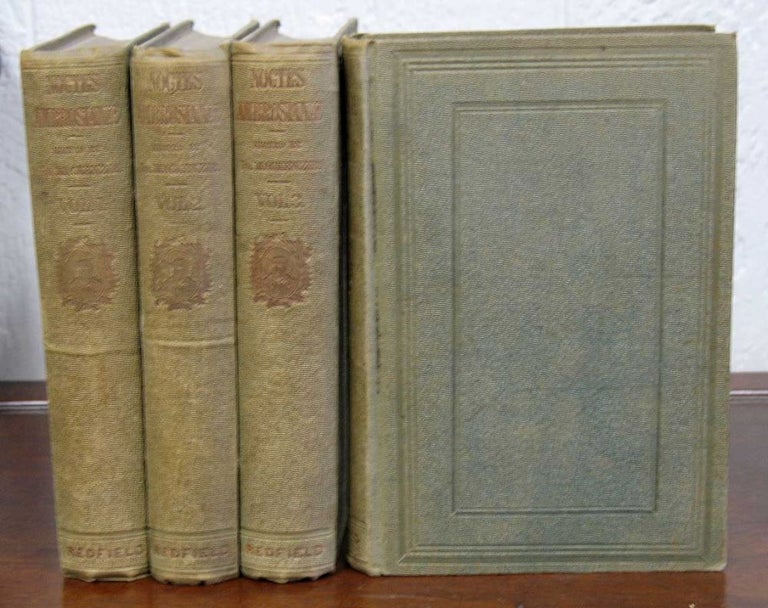 Item #15249 NOCTES AMBROSIANÆ.; With Memoirs and Notes by R. Shelton MacKenzie, D. C. L. John . McKenzie Wilson, R. Shelton - Contributor, 1785 - 1854.