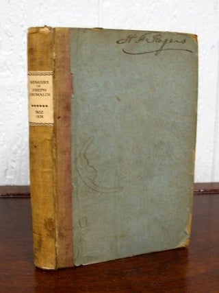 Item #16003.1 MEMOIRS Of JOSEPH GRIMALDI. Joseph. 'Boz' - Grimaldi, Charles. 1812 - 1870 Dickens,...