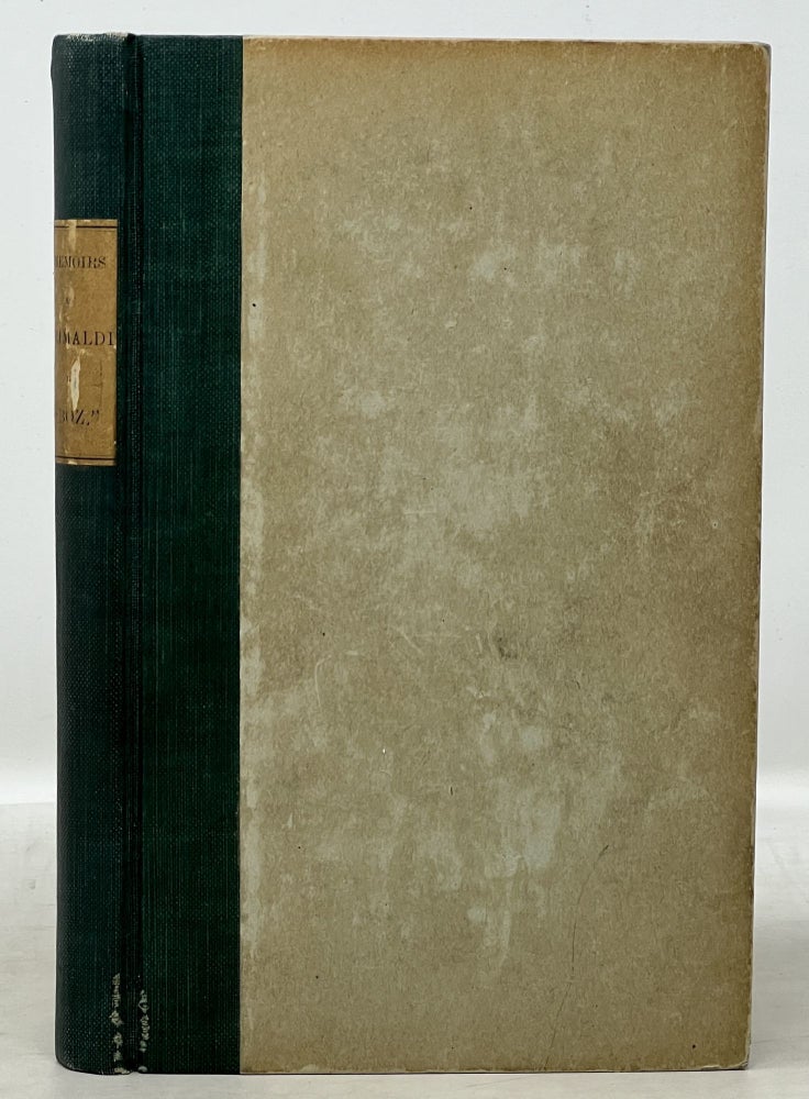 Item #16003.3 MEMOIRS Of JOSEPH GRIMALDI. Embellished with a Portrait. "Boz" -, Joseph - Subject. . Wilkins Grimaldi, William Glyde - Former Owner, Charles. 1812 - 1870 Dickens, Nathaniel. 1813 - 1888 Currier.