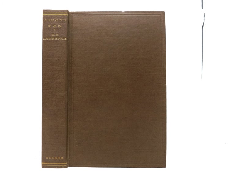 Item #16924.1 AARON'S ROD. Lawrence, avid, erbert. 1885 - 1930.