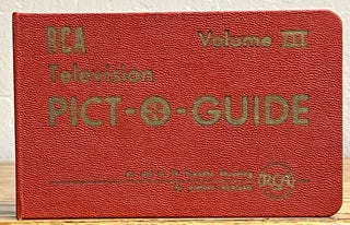 Item #18706 RCA TELEVISION PICT-O-GUIDE. Volume III. John R. Meagher