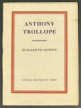 Item #20674 ANTHONY TROLLOPE. A New Judgement. Anthony. 1815 - 1882 Trollope, Elizabeth Bowen