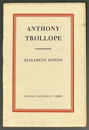 Item #20674 ANTHONY TROLLOPE. A New Judgement. Anthony. 1815 - 1882 Trollope, Elizabeth Bowen,...