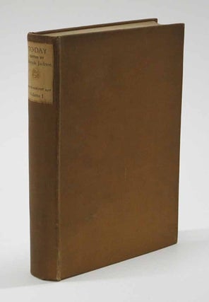 Item #21413.1 TO-DAY. Volume I. March - August 1917. Holbrook - Jackson, W. B. - Contributer Yeats