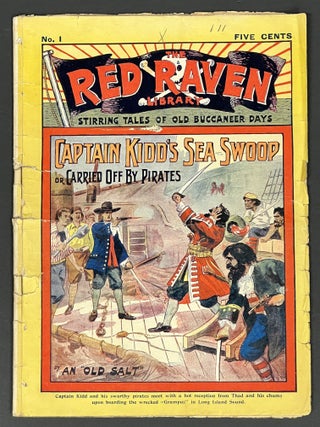 Item #2175 CAPTAIN KIDD'S SEA SWOOP or Carried Off by Pirates.; The Red Raven Library. Stirring...