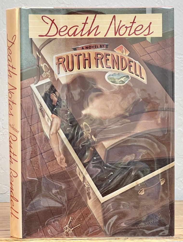 Item #22318 DEATH NOTES. Ruth Rendell, 1930 - 2015.