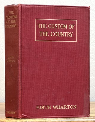Item #23867 The CUSTOM Of The COUNTRY. Edith Wharton, 1862 - 1937
