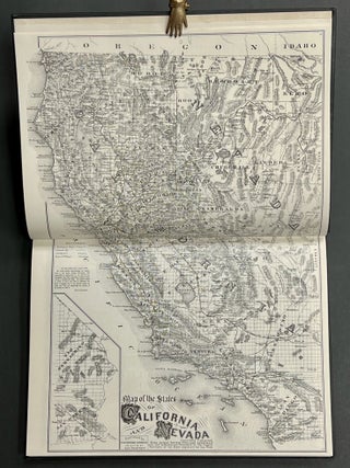 OFFICIAL And HISTORICAL ATLAS MAP Of ALAMEDA COUNTY, CALIFORNIA. Compiled and Published from Personal Examinations and Surveys by Tompson & West.