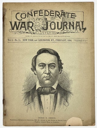 Item #24807.1 CONFEDERATE WAR JOURNAL. Illustrated. Volume I. No. 11. February 1894. Civil War