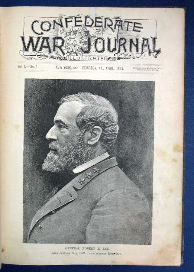 Item #24807 CONFEDERATE WAR JOURNAL. Illustrated. Volume I. Numbers 1 - 12. Civil War.