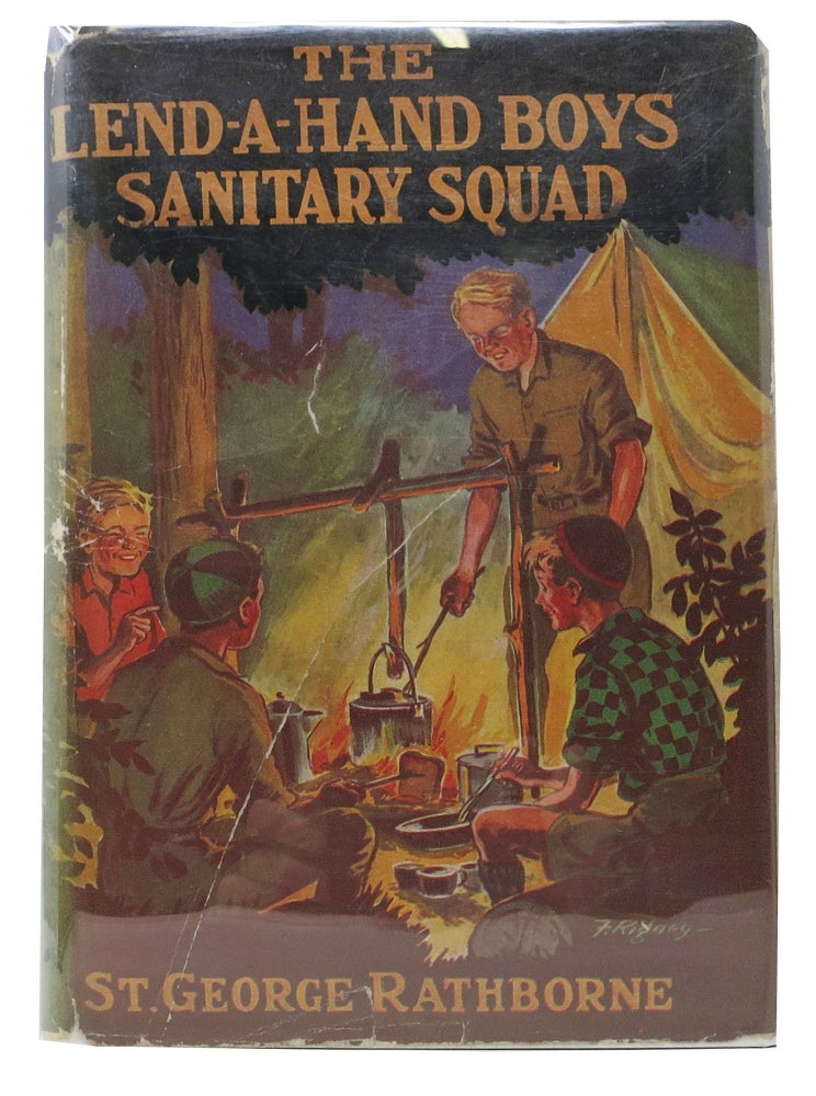 Item #25180.1 The LEND-A-HAND BOYS SANITARY SQUAD or When the Fever Came to Blairstown. Lend-A-Hand Boys Series #2. St. George Rathborne.