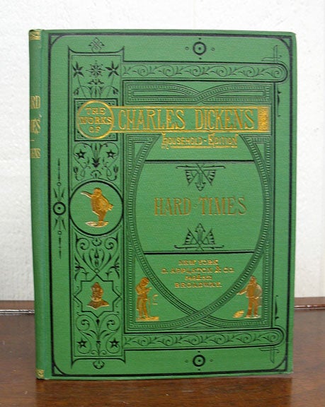 Item #25374 HARD TIMES. Charles Dickens, 1812 - 1870.