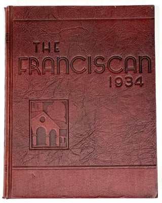 Item #25496 The FRANCISCAN. 1934. Volume Nine. College Year Book