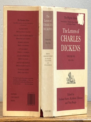 Item #25814.3 The LETTERS Of CHARLES DICKENS. The Pilgrim Edition. Volume Six: 1850 - 1852....