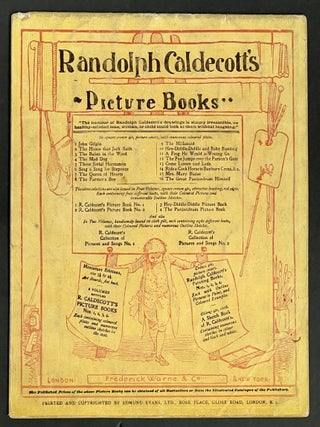 A FROG HE WOULD A-WOOING GO. Randolph Caldecott's Picture Books #11.