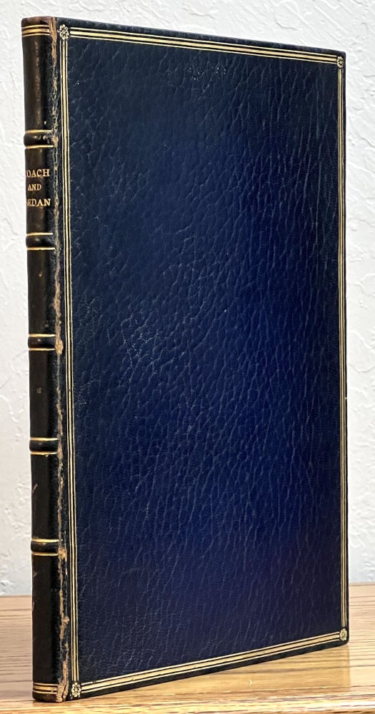 Item #27523 COACH And SEDAN. Reprinted from the Edition of 1636. The Haslewood Books. Henry Peachem.