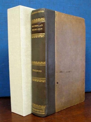 Item #27559 The LIFE And ADVENTURES Of NICHOLAS NICKLEBY. Charles Dickens, Boz