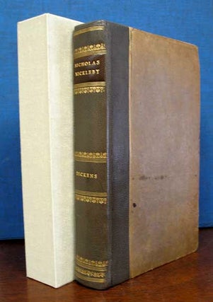 Item #27559 The LIFE And ADVENTURES Of NICHOLAS NICKLEBY. Charles Dickens, Boz, 1812 - 1870