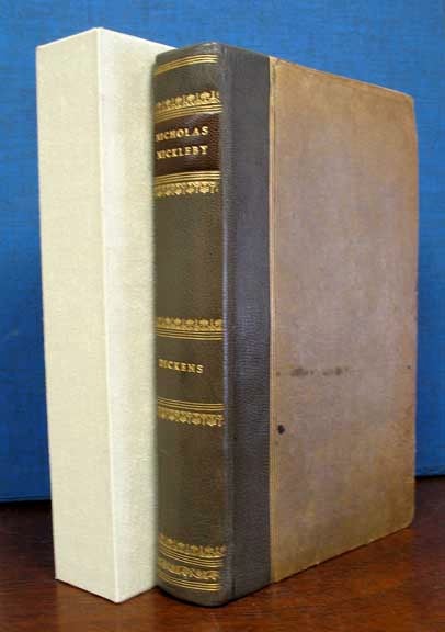 Item #27559 The LIFE And ADVENTURES Of NICHOLAS NICKLEBY. Charles Dickens, Boz, 1812 - 1870.