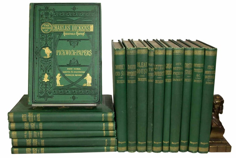 Item #27723.3 The WORKS Of CHARLES DICKENS. Household Edition. Charles Dickens, 1812 - 1870.