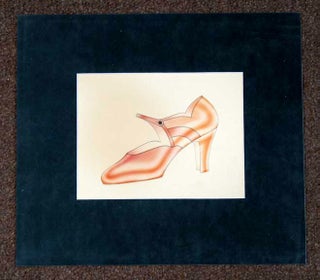 Item #29354 ORIGINAL FASHION ARTWORK for a Lady's Shoe. Sidney Levene, fl. 1925 - 1935