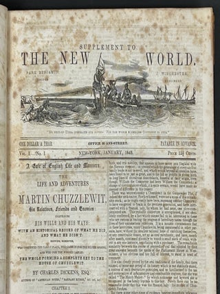 The LIFE And ADVENTURES Of MARTIN CHUZZLEWIT, His Relatives, Friends and Enemies: Comprising His Wills and His Ways: With an Historical Record of What He Did, and What He Didn't: Showing, Moreover, Who Inherited the Family Plate, Who Came in for the Silver Spoons, and Who for the Wooden Ladles. The Whole Forming a Complete Key to the House of Chuzzlewit. By Charles Dickens, Esq. Author of 'American Notes,' 'Barnaby Rudge,' &c. &c. &c.