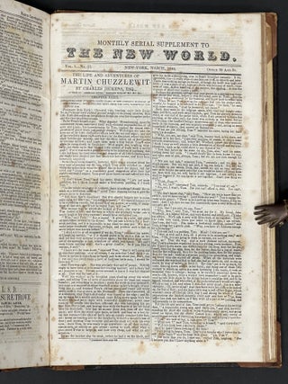 The LIFE And ADVENTURES Of MARTIN CHUZZLEWIT, His Relatives, Friends and Enemies: Comprising His Wills and His Ways: With an Historical Record of What He Did, and What He Didn't: Showing, Moreover, Who Inherited the Family Plate, Who Came in for the Silver Spoons, and Who for the Wooden Ladles. The Whole Forming a Complete Key to the House of Chuzzlewit. By Charles Dickens, Esq. Author of 'American Notes,' 'Barnaby Rudge,' &c. &c. &c.