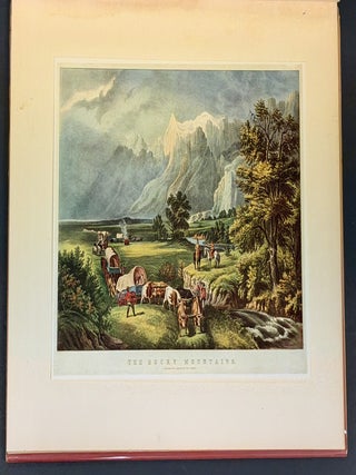 The RED INDIAN. Currier & Ives Prints No. 2.