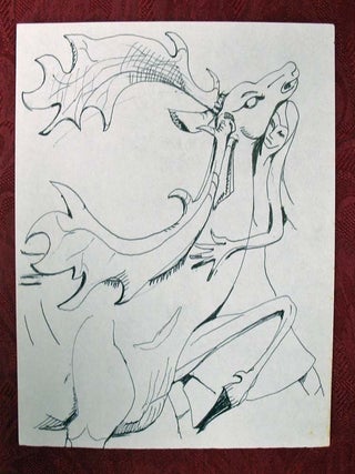 AMERGIN. The White Stag: An Enigma of the Forest. The ORIGINAL 1st DRAFT MSS.