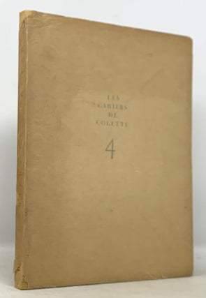 QUATRIEME CAHIERS De COLETTE. Portraits et Paysages. Avec 6 Eaux-Fortes de Segonzac.