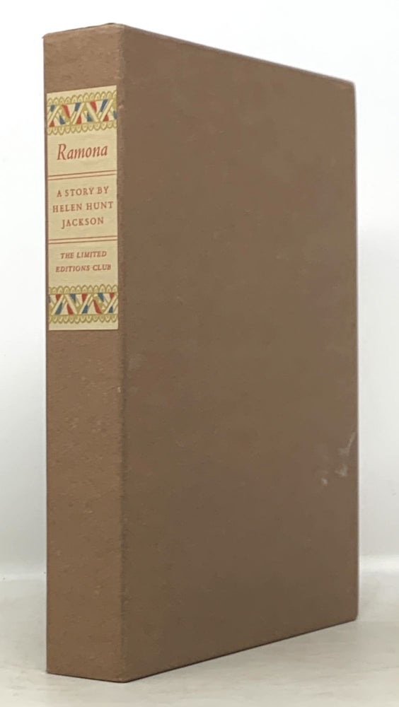 Item #31038.1 RAMONA. A Story by Helen Hunt Jackson.; With an Introduction by J. Frank Dobie. Helen Hunt . Dobie Jackson, J. Frank, 1830 - 1885, 1888 - 1964.