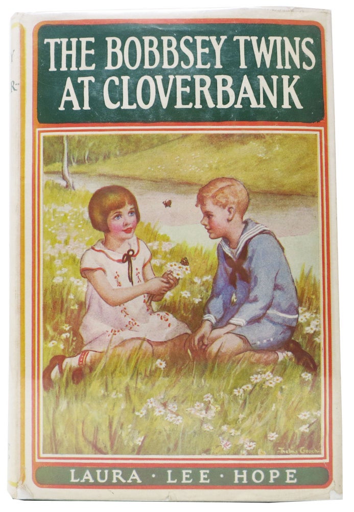 Item #3149.1 The BOBBSEY TWINS At CLOVERBANK. Bobbsey Twins Series #19. Laura Lee Hope.