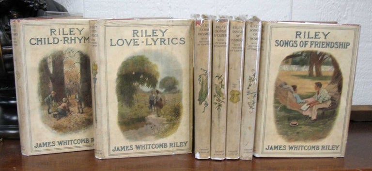 Item #31575 RILEY LOVE-LYRICS. Riley Poems #2. James Whitcomb Riley, 1849 - 1916.