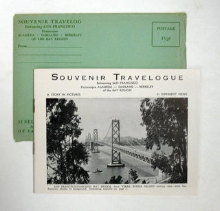 Item #31637 SOUVENIR TRAVELOGUE. Entrancing San Francisco. Picturesque Alameda - Oakland -...