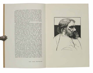 PORTRAITS Of ARTISTS By LEONARD BASKIN.