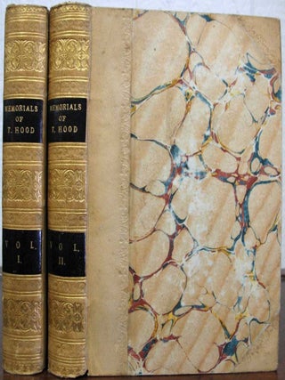 Item #3182.1 MEMORIALS Of THOMAS HOOD. In Two Volumes. Thomas . Rigden Hood, Martha - Prior owner