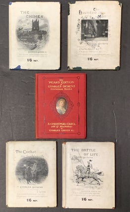Item #31850.2 The "PEARS" EDITION Of CHARLES DICKENS' CHRISTMAS BOOKS. A Christmas Carol. The...
