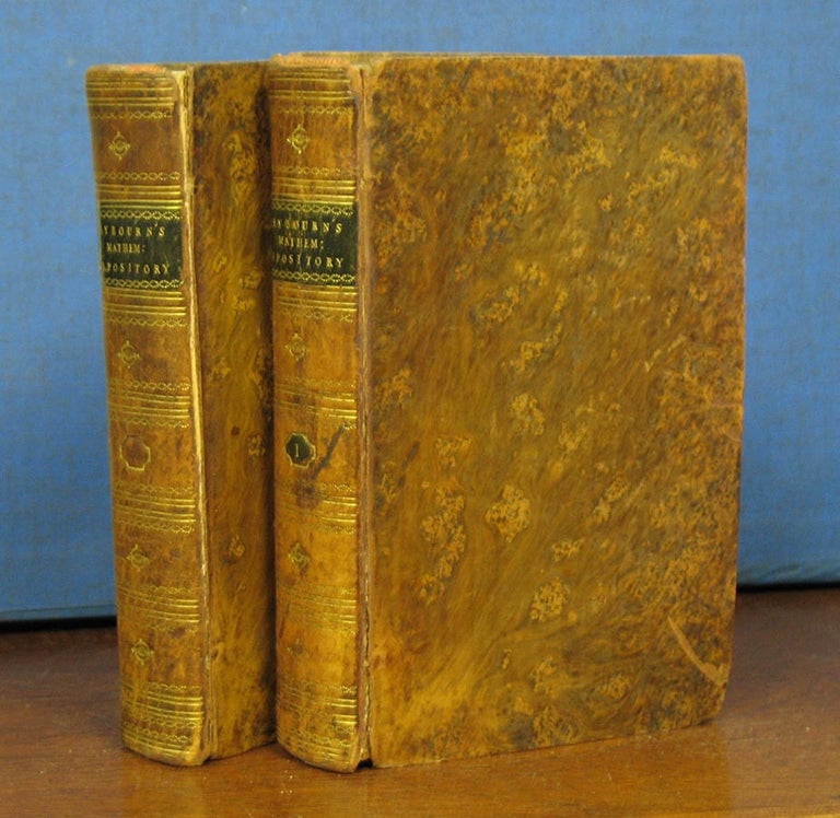Item #32498 The MATHEMATICAL REPOSITORY. Volume I and II. Leybourn, homas. 1770 - 1840, Nevil. 1732 - 1811 Maskelyne.