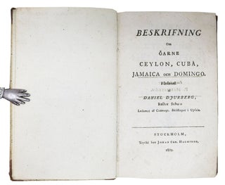 BESKRIFNING Om OARNE CEYLON, CUBA, JAMAICA och DOMINGO. BIHANG Til UTFORLIGA DEOGRAFIEN.